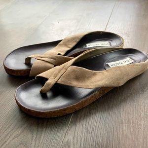 Steve Madden Suede Sandals Size 8
